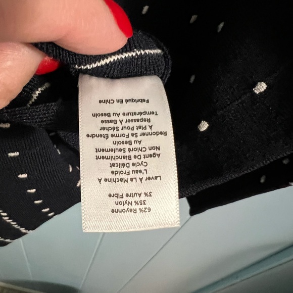 Talbots 1x knit tunic top - Picture 5 of 9